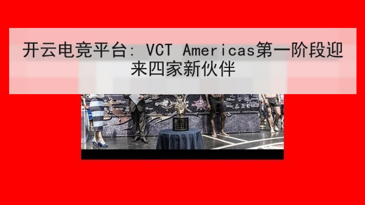 开云电竞平台: VCT Americas第一阶段迎来四家新伙伴